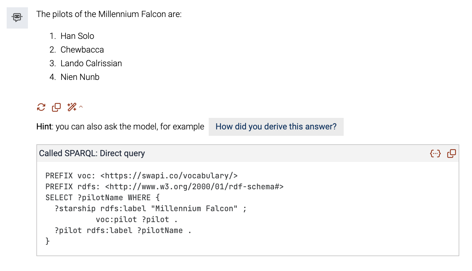 Talk to Your Graph examples — GraphDB 11.1 documentation