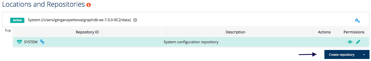 Quick start guide — GraphDB SE 7.0 documentation